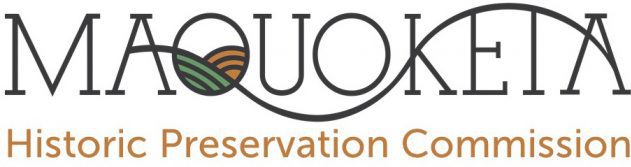 Maquoketa historic preservation commission logo